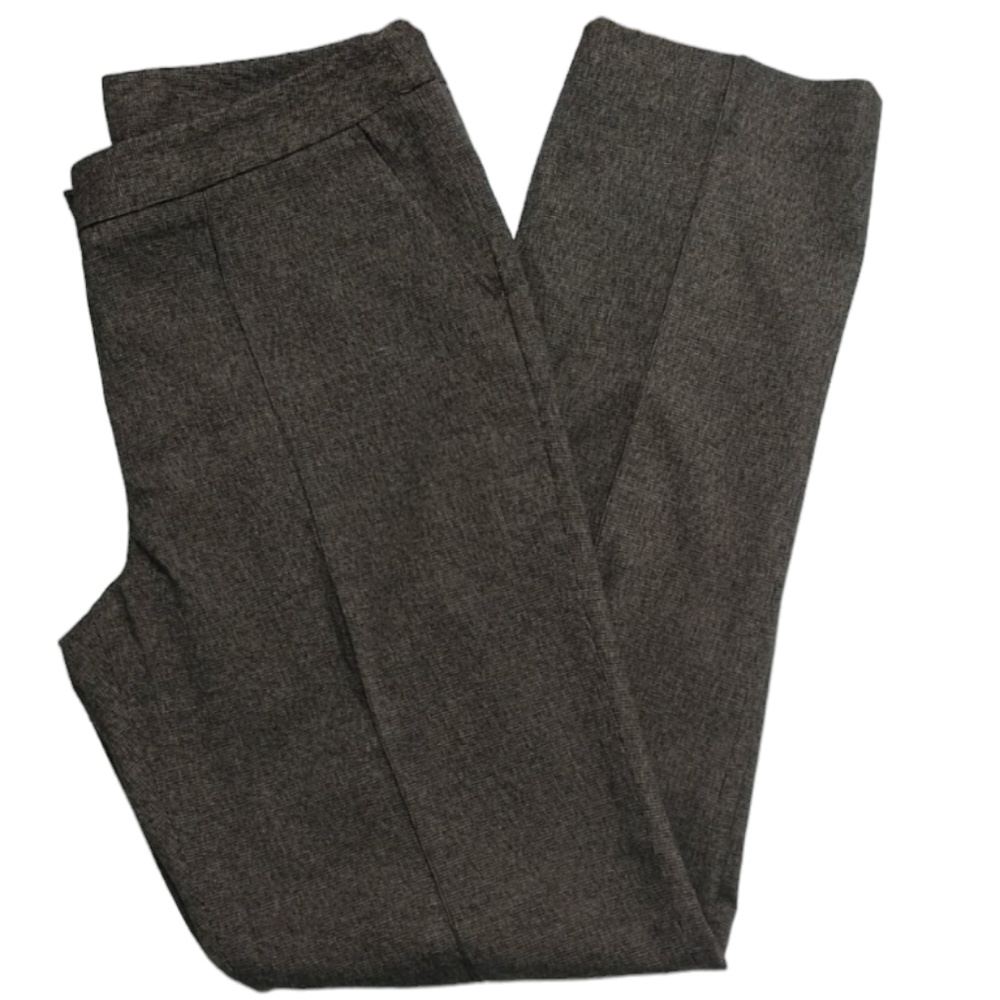 Brown Tweed Rafaella Trousers sz 10